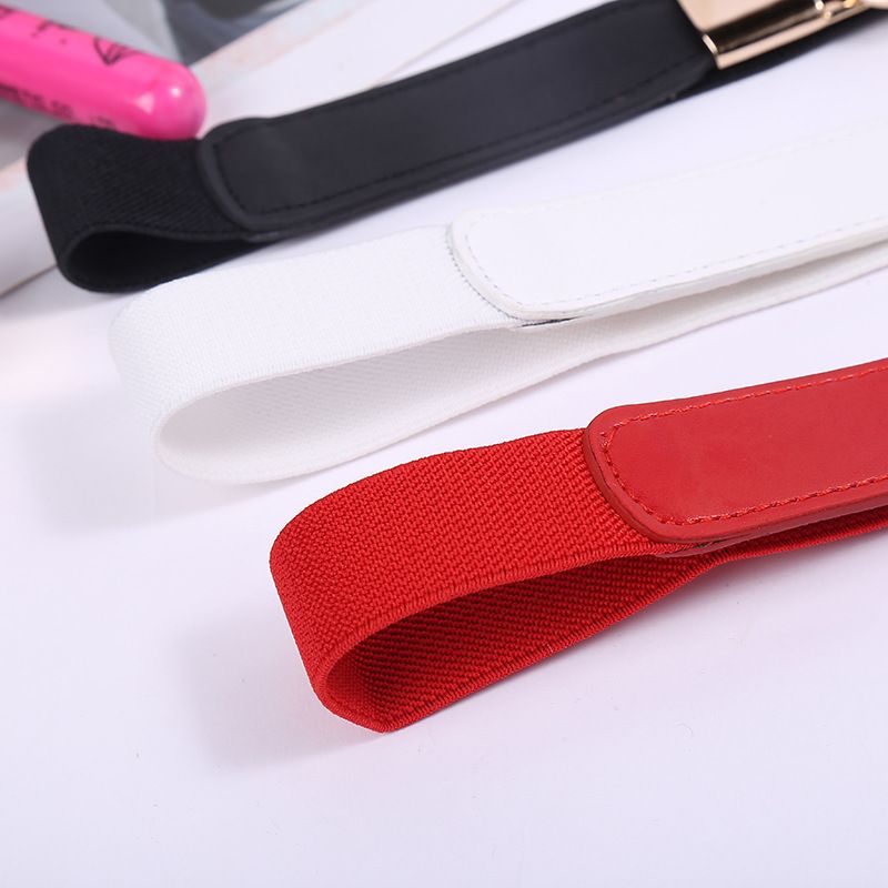 Cintura sottile con fibbia in metallo decorativa per abito da donna, alla moda, alla moda, da donna_voghion.com