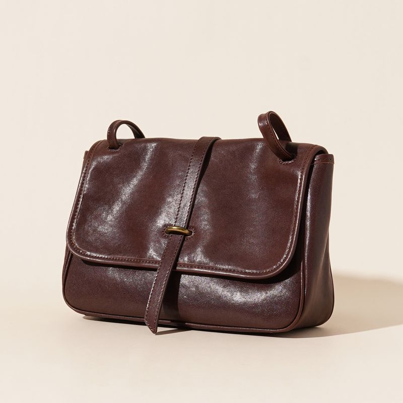 Sommer Neue Mode Kopf Schicht Rindsleder Pflanzlich Gegerbtes Leder Handheld Schulter frauen Kreuz Tasche_voghion.com