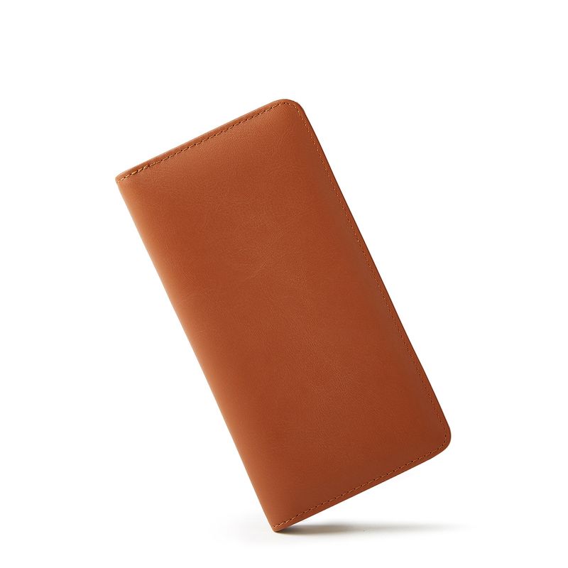 Schlanke und stylische Damen-Geldbörse – kompakte Geldbörse aus PU-Leder mit mehreren Kartenfächern, RFID-Blockierung, leicht und modisch für den täglichen Gebrauch_voghion.com