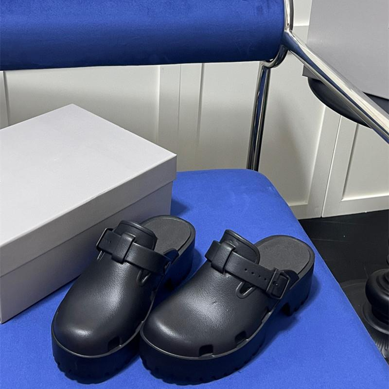 Sandali estivi da donna con punta semichiusa e suola spessa, antiscivolo, traspiranti, per le vacanze all'aperto e sulla spiaggia, 26SS_voghion.com