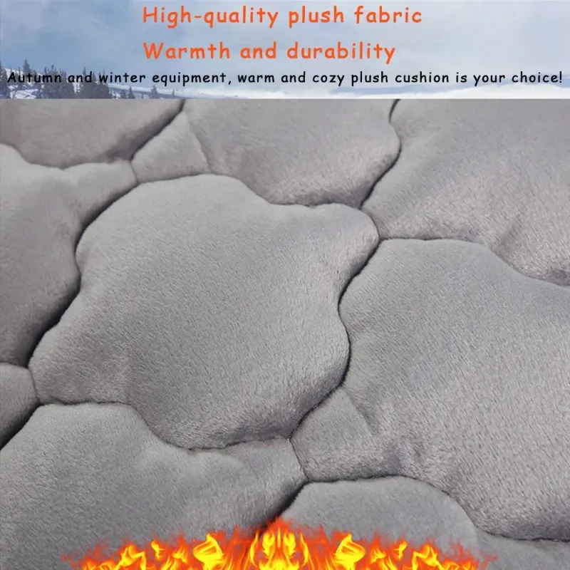 Universal Anti-slip Warm Winter SUV Car Seat Cover Front Rear Flax Cushion Breathable Protector Mat Pad Auto Accessories_voghion.com