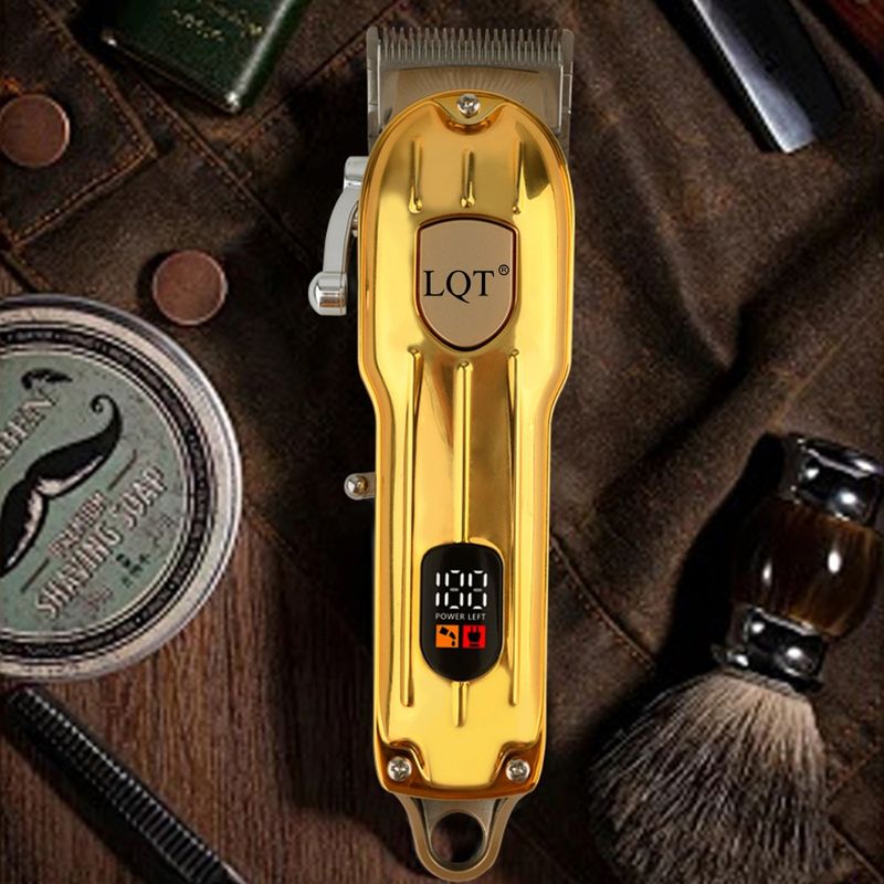 Hair Pusher Salon Specifik Elektrisk Oil Carving Clipper Hårklippare exklusivt för frisörer Bald Head Hårklippare_voghion.com