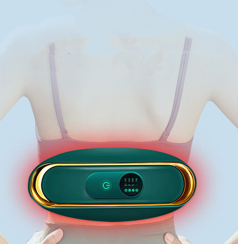 Cintura dimagrante elettrica EMS, vibrazione a impulsi, addominali, cellulite, brucia grassi, pancia, schiena, massaggio, bellezza e salute_voghion.com