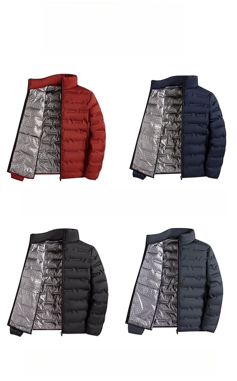 Winter Down Jacket Men's Graphene Material Warm Casual Light 80% White Duck Down Jacket Men's Jacket_voghion.com