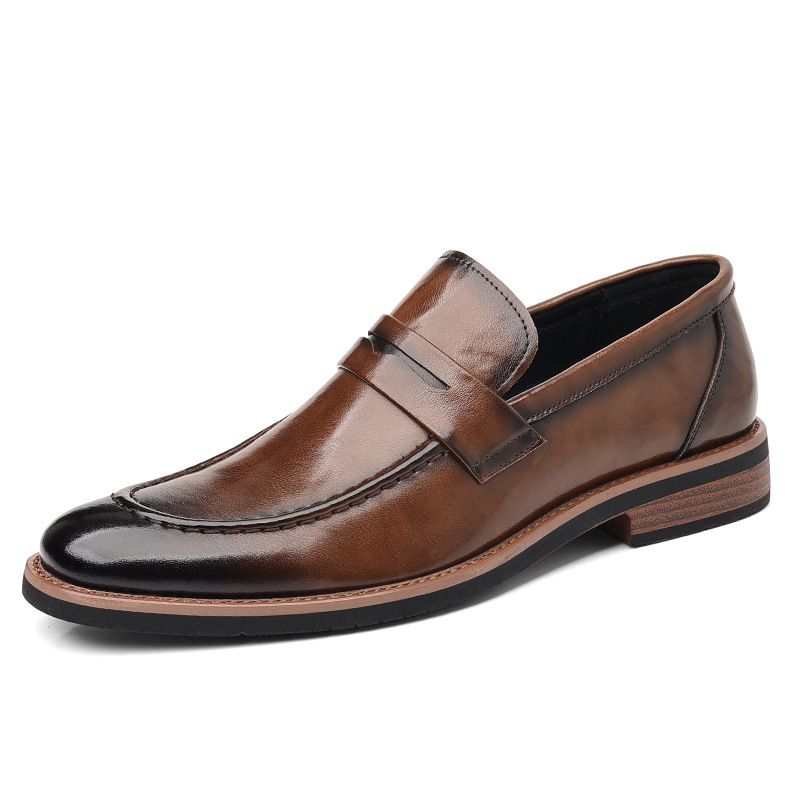 Nuove scarpe da uomo Oxford in stile europeo di grandi dimensioni con punta a punta, eleganti e da lavoro, Wenzhou_voghion.com