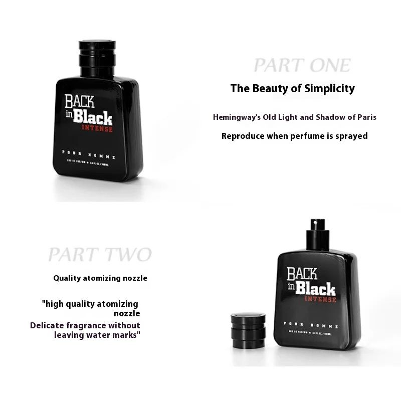 100 ml moška kolonjska voda za Evropo in Združene države Amerike, vroč lesni odtenek, obstojna toaletna voda_voghion.com