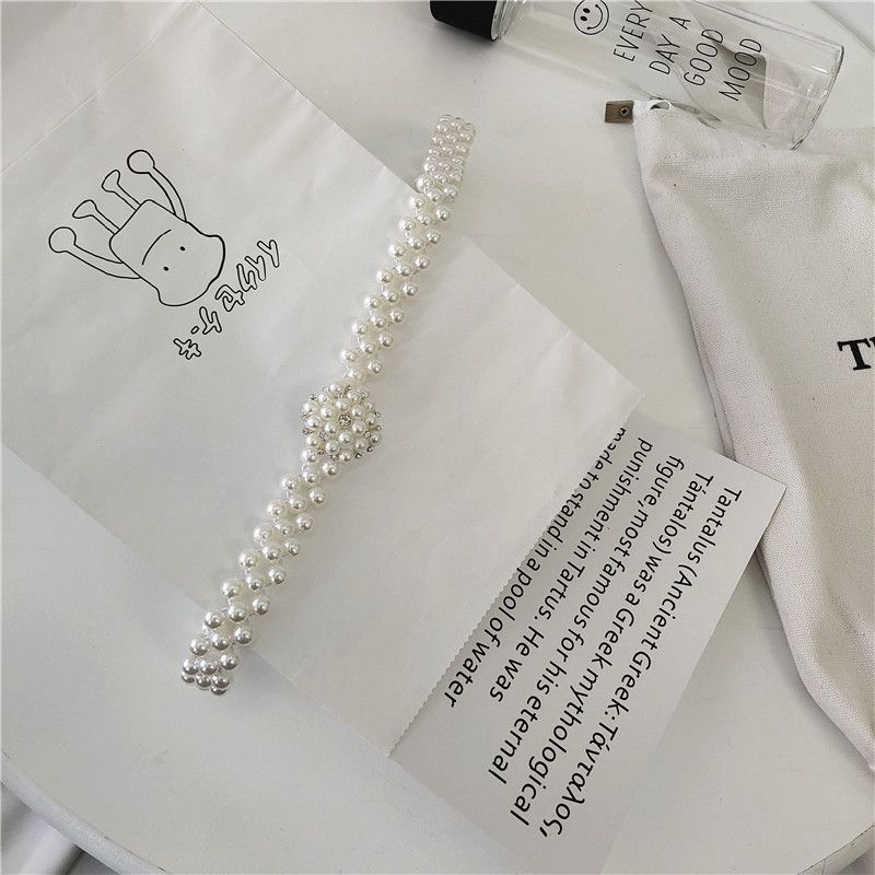 Cintura decorativa per donna, sottile, alla moda coreana, con catena in vita con perline, per abito estivo, semplice, versatile, elastica_voghion.com