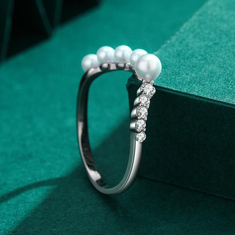 Tancise Anello in argento con zirconi classici Gioielli da donna Promessa di nozze Regalo per feste_voghion.com
