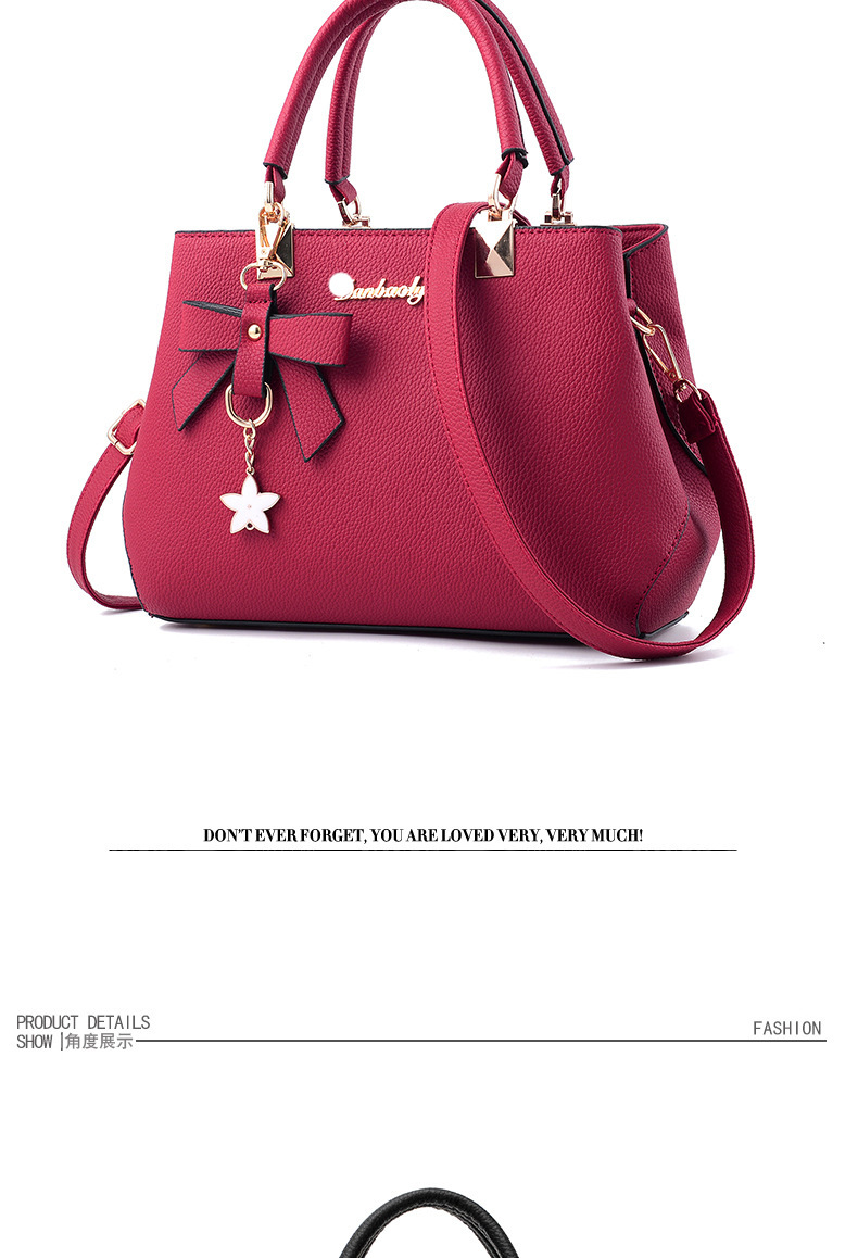 Väska 2023 ny koreansk version av den trendiga höst- och vinterbågen Kvinnlig väska bärbar axelväska Messenger bag killer bag moderväska_voghion.com