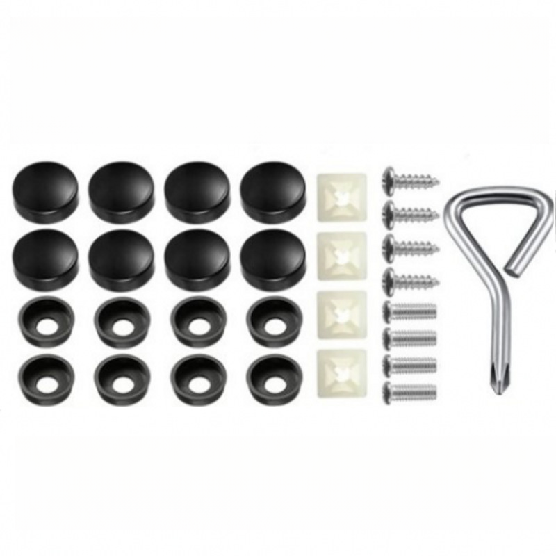 American Standard Automobile Holder Fixing Universal Buckle License Plate Frame Screw_voghion.com