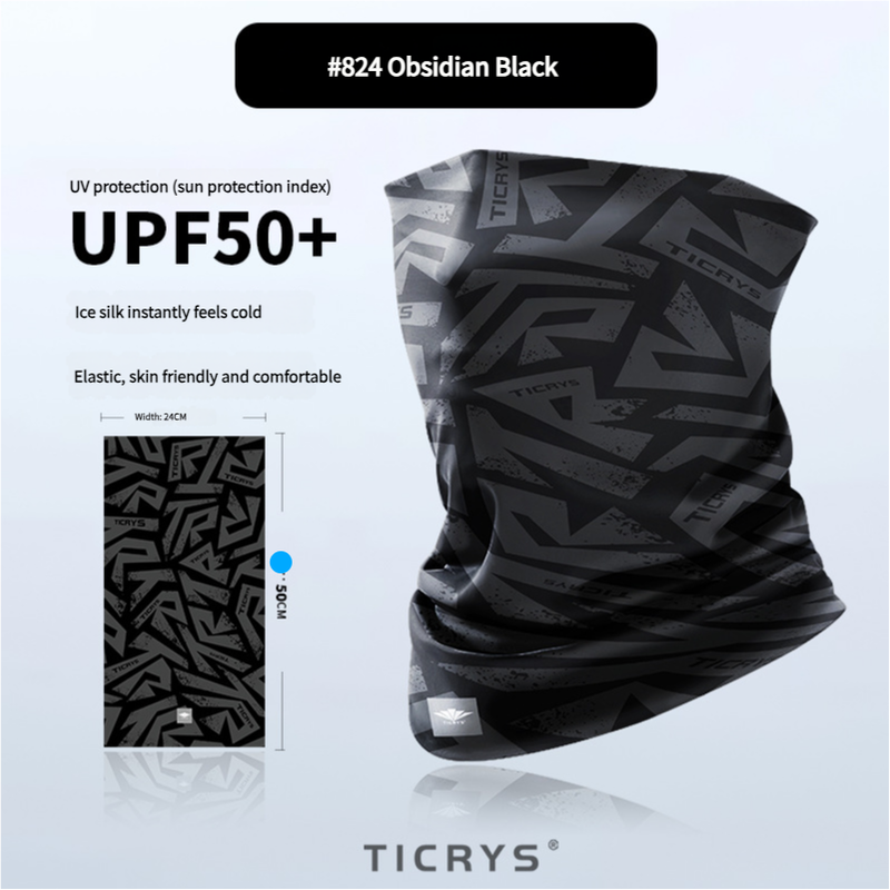 Magisches Outdoor-Kopftuch für Herren, Winddichte Angelmaske aus Eisseide, Sommer-Halsmanschette, Fahrradschal, Sonnenschutz_voghion.com