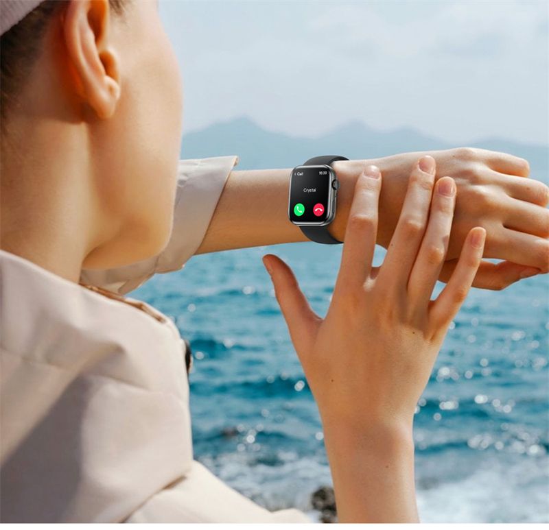 2024 Watch F3 Akıllı Saat Erkek Vücut Sıcaklığı BT Çağrı NFC Her Zaman Açık Ekran GPS Spor Saatleri Kadın Akıllı Saat Huawei Yeni_voghion.com