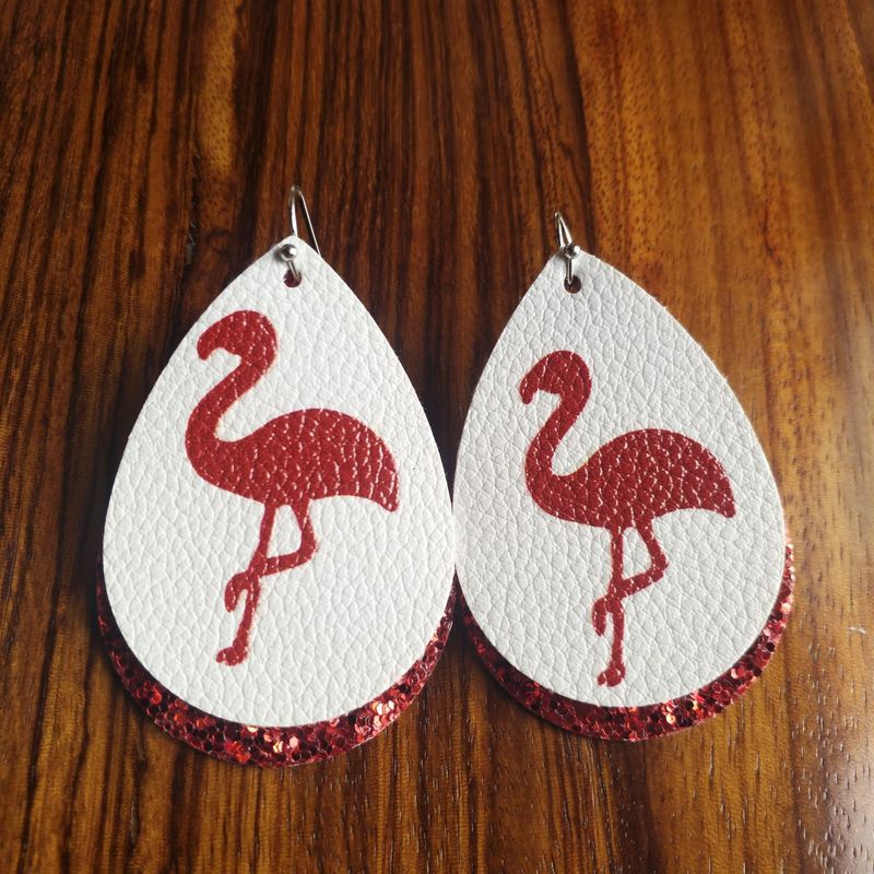 pendientes de pelota, pendientes de rugby, pendientes de pelota con purpurina y lentejuelas, pendientes de cuero de colores_voghion.com