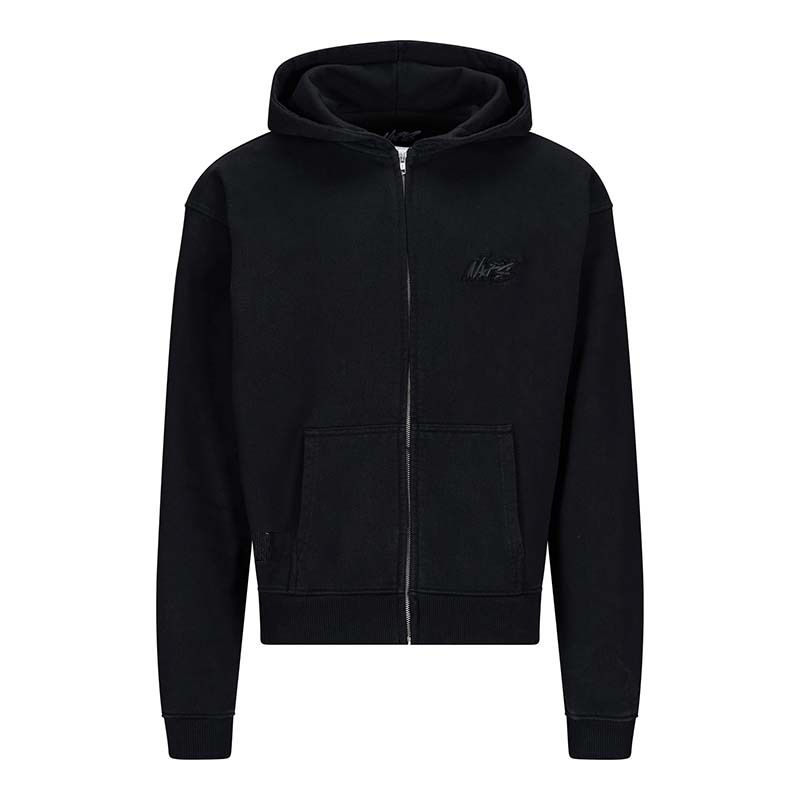 Unisex-Trainingsanzug-Set mit Kapuze und Stickerei im Used-Look – Reißverschluss- und Pullover-Optionen (6 Farben, S-XL) | Streetwear-Paar-Outfits_voghion.com