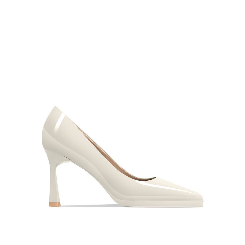 Scarpe con tacco alto color carne per donna, stiletto, autunno 2025, nuove, morbide, versatili, suola spessa, impermeabili, con plateau, eleganti da pendolare_voghion.com