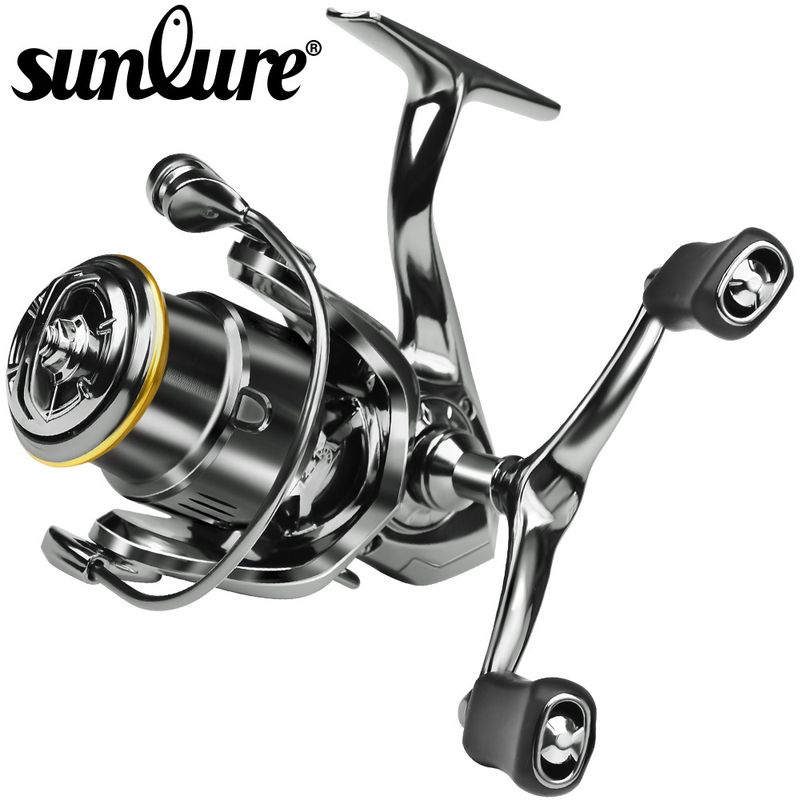 Double Crank Arm Metal Spinning Slant Mouth Shallow Cup Lure Micro Long Casting Raft Fishing Line Reel_voghion.com