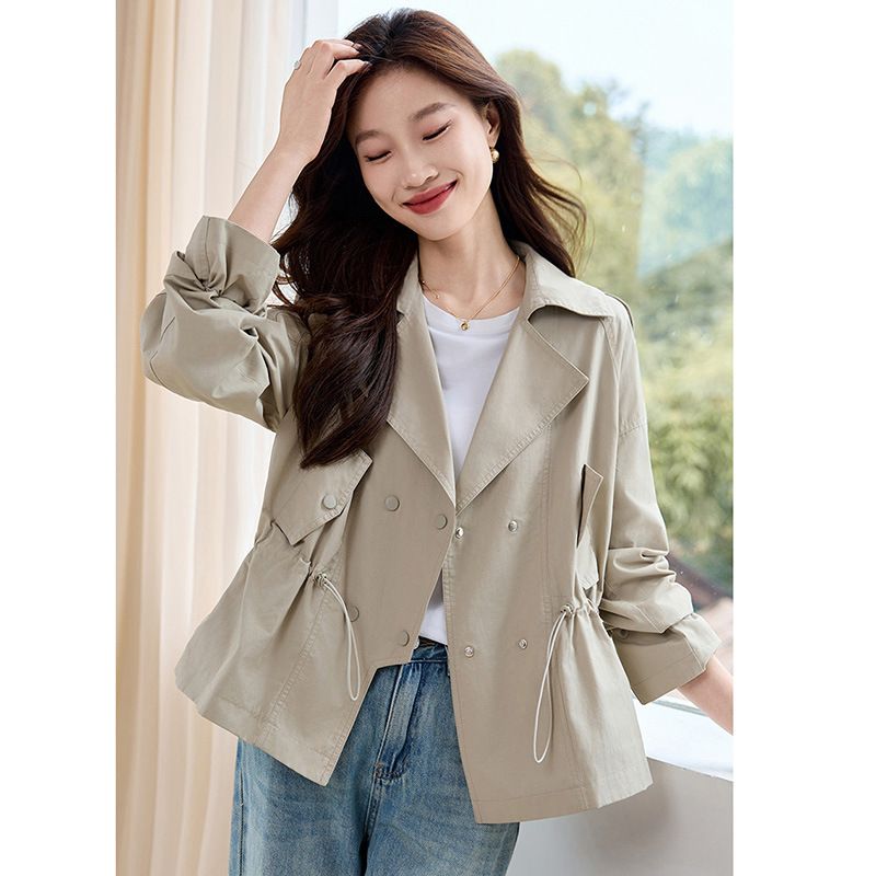 Jacket Windbreaker New Top Spring And Autumn Thin Short Coat Women's_voghion.com