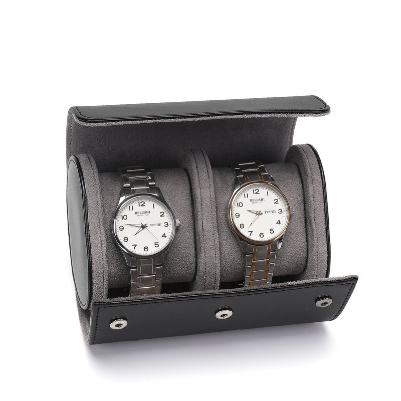 Pu Leather Watch Storage Box 1 2 3 Watch Multi-position High-end Travel Watch Box Bracelet Box Portable Watch Box_voghion.com