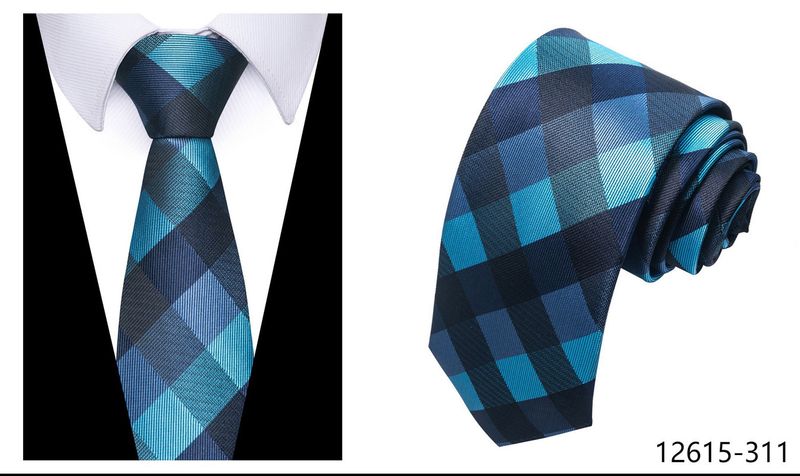 Herren-Krawatten und Taschentücher, modischer, heiß verkaufter 8-cm-Krawatten-Casual-Business-Vielseitiger Hersteller von Polyester-Seidenkrawatten_voghion.com