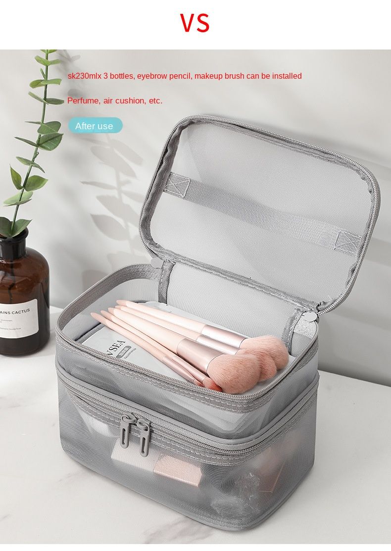 Reise-Make-up-Tasche aus Netzstoff – Transparenter Kulturbeutel-Organizer_voghion.com