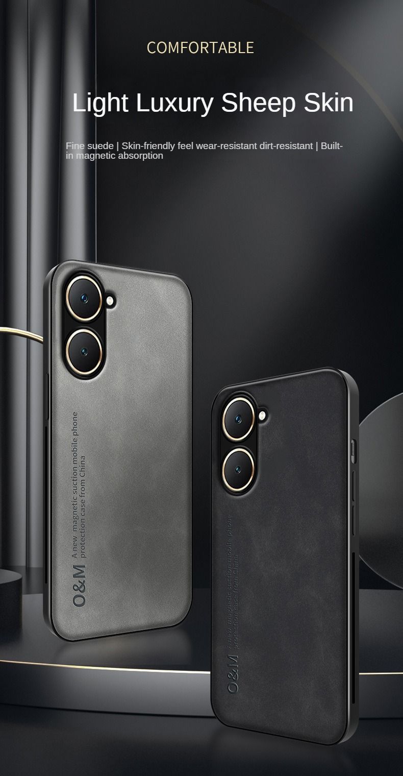 Capa à prova de choque para VIVO Y03 Y18 Y28 Y28S 5G Y17S Y27 Y16 Y35 Y02 Capa protetora com suporte magnético para carro Coque Funda Capa_voghion.com