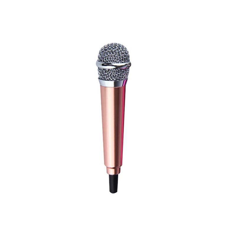 National K singing microphone, mini microphone, handheld singing microphone, mobile phone condenser small microphone_voghion.com