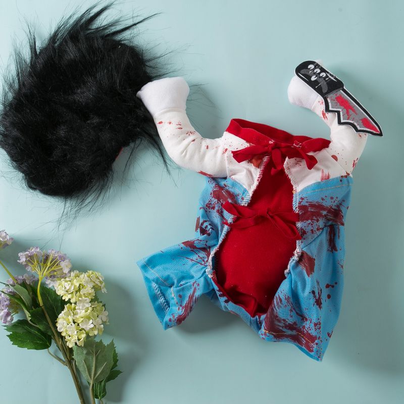 Halloween Outfit Hond Kat Kleding Huisdier Transformatie Kostuum Grappige Kleding_voghion.com