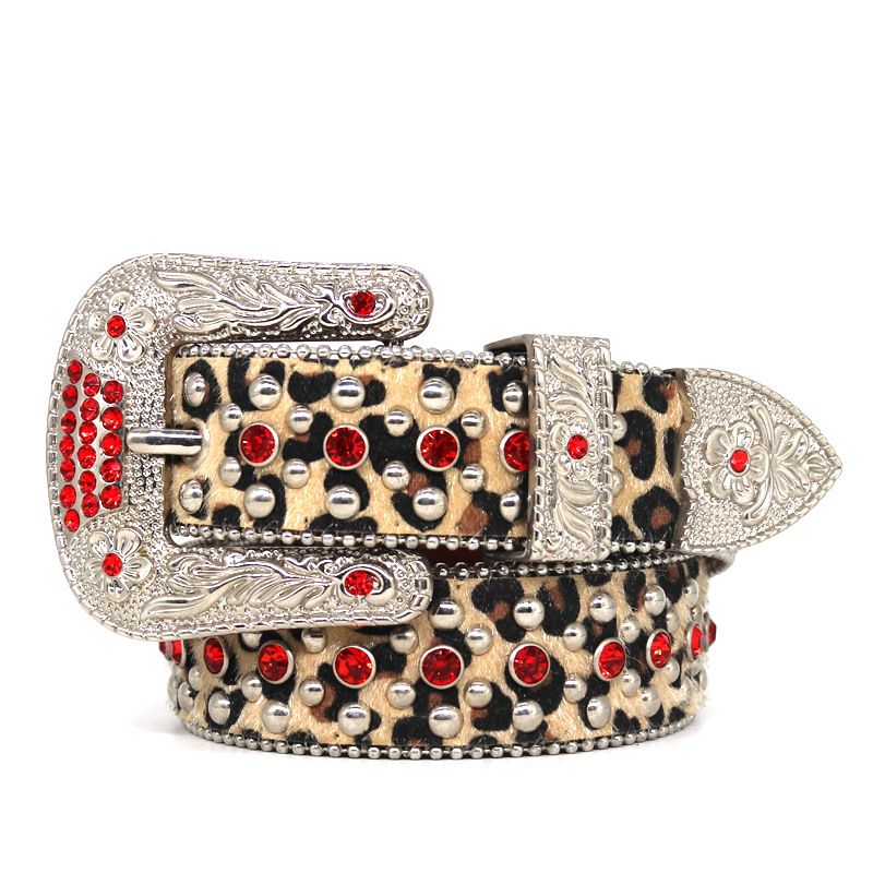 Guangzhou Water Diamond Gürtel für Damen, Frühlingslegierung, Nadelschnalle, Hip Hop, Punk, personalisiertes Muster, modisch, vielseitig_voghion.com