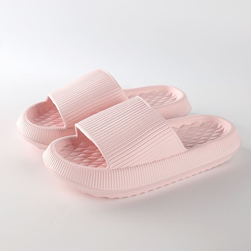 Pantofole da uomo con suola spessa, comode e silenziose, per l'estate, per donne e coppie, in EVA, per il bagno e la doccia._voghion.com