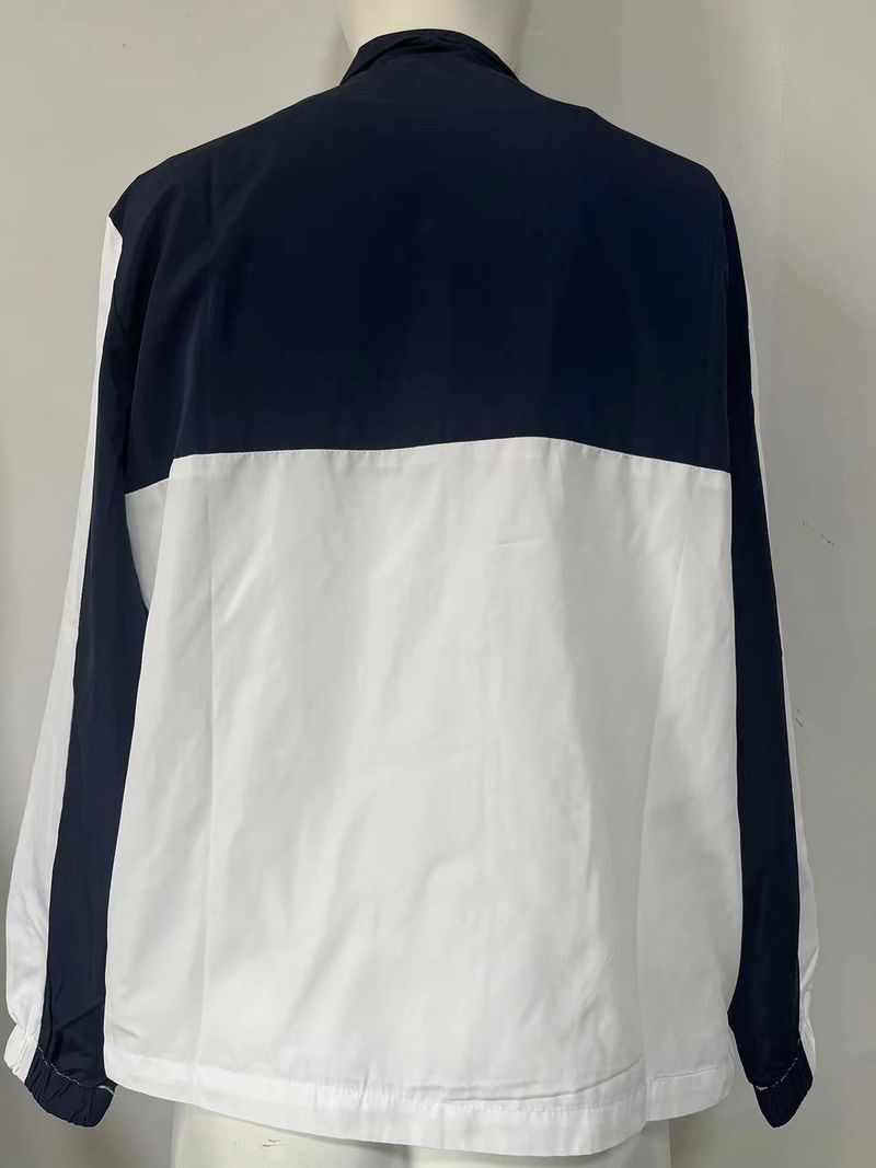 Giacca sportiva da uomo con cerniera e cardigan color block, casual, patchwork, primavera e autunno 2025_voghion.com