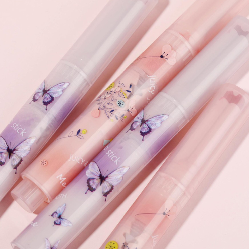 Forma lucida Love Jelly Lip Glaze Specchio lucido Colore nudo Rossetto Lipgloss Cherry Impermeabile coreano Beau stick gloss_voghion.com