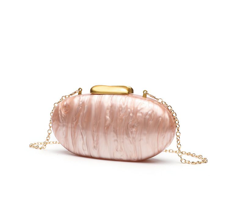 Mode Nieuwe Parelmoeren Schelp Tas Kleine Tas 2025 High End Dames Avond Clutch Tas Ketting Schouder Messenger Bag_voghion.com