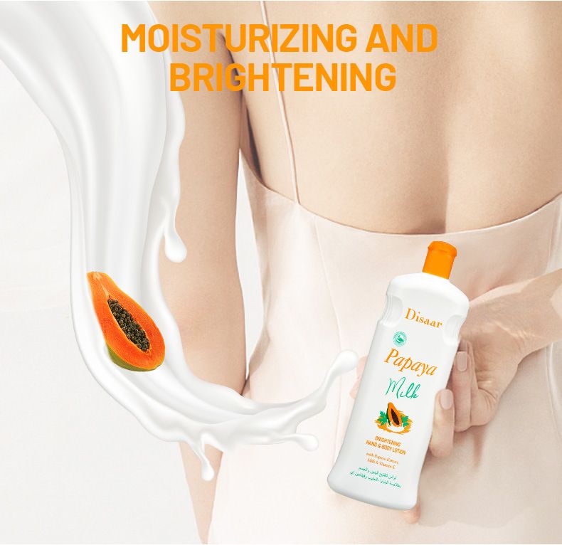 Disaar Papaya Milk And Moisturizing Bright Body Lotion_voghion.com