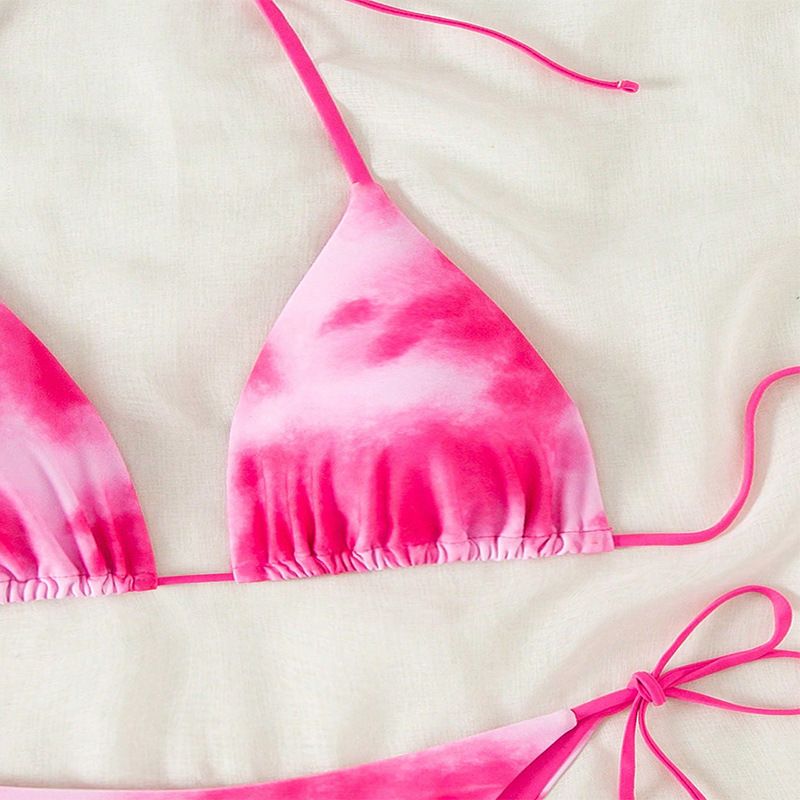 Maillot de bain à lacets pour femmes, mode féminine, bikini de plage sexy, maillot de bain de source chaude_voghion.com