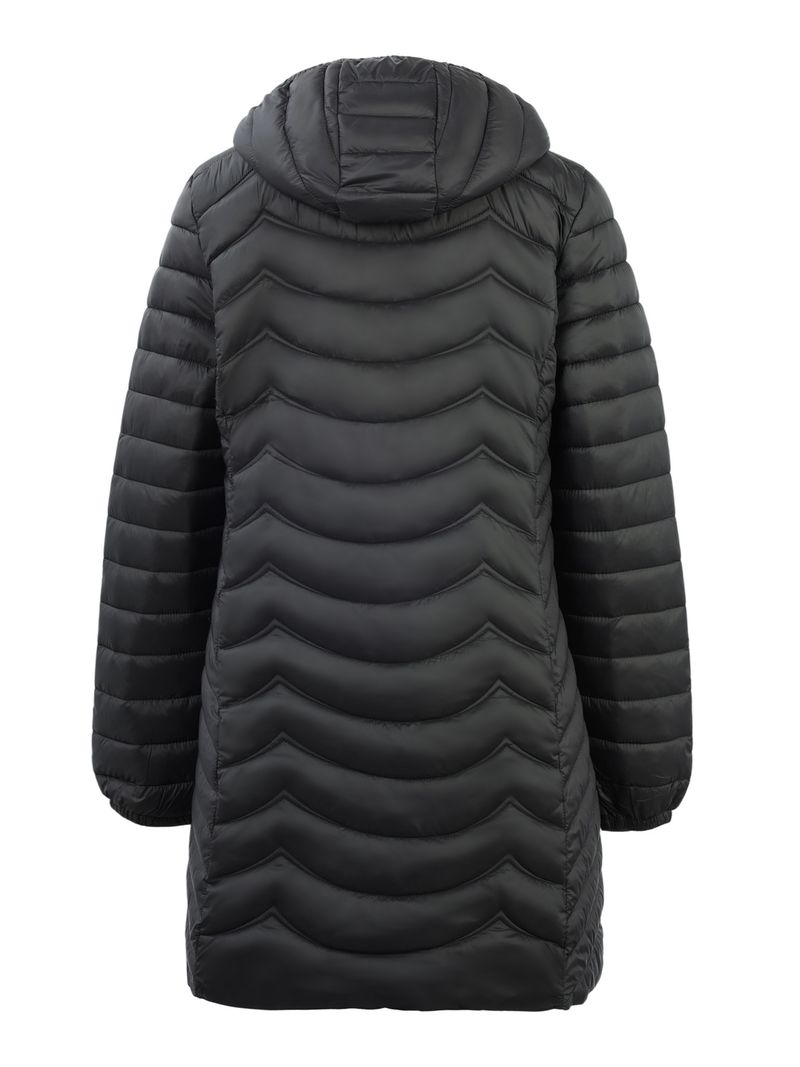 Dames winterjas met lange puffer en afneembare capuchon, warme gewatteerde jas voor koud weer, stijlvolle losse pasvorm bovenkleding in meerdere kleuren_voghion.com