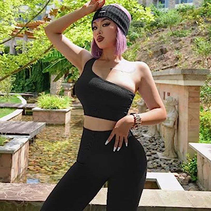 High-Waisted Seamless Yoga Pants For Women - Stretchy Workout Leggings With Moisture-Wicking Fabric, Comfortable Gym Tights For Running_voghion.com