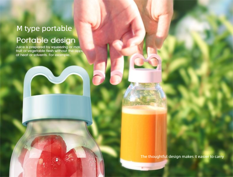 MEET JUICE Internet Celebrity Juicer Household Fully Automatic Mini Portable Juicing Cup Juice Machine_voghion.com