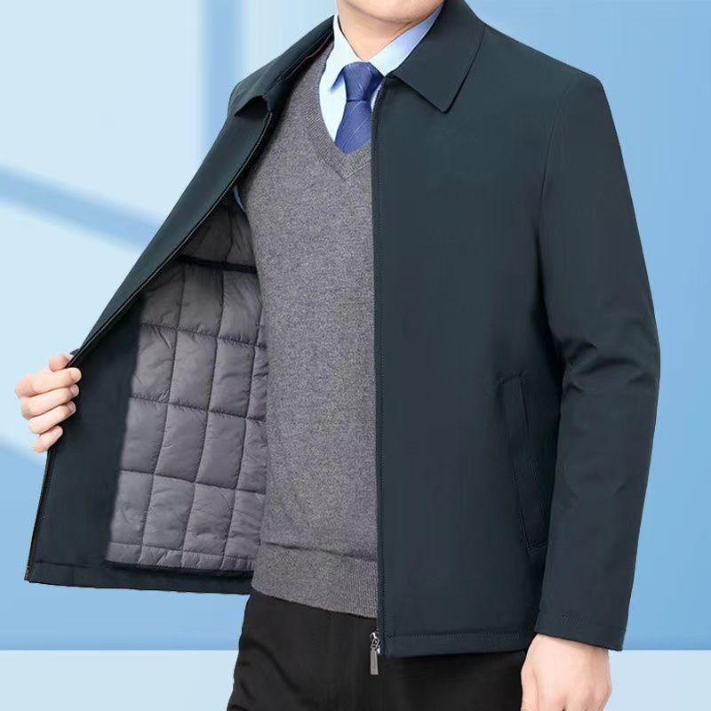 Winterjacke für ältere Menschen mittleren Alters, neue warme Baumwolljacke für Herren, Business-Casual-Outfit für Väter, lockeres und modisches dickes Oberteil_voghion.com