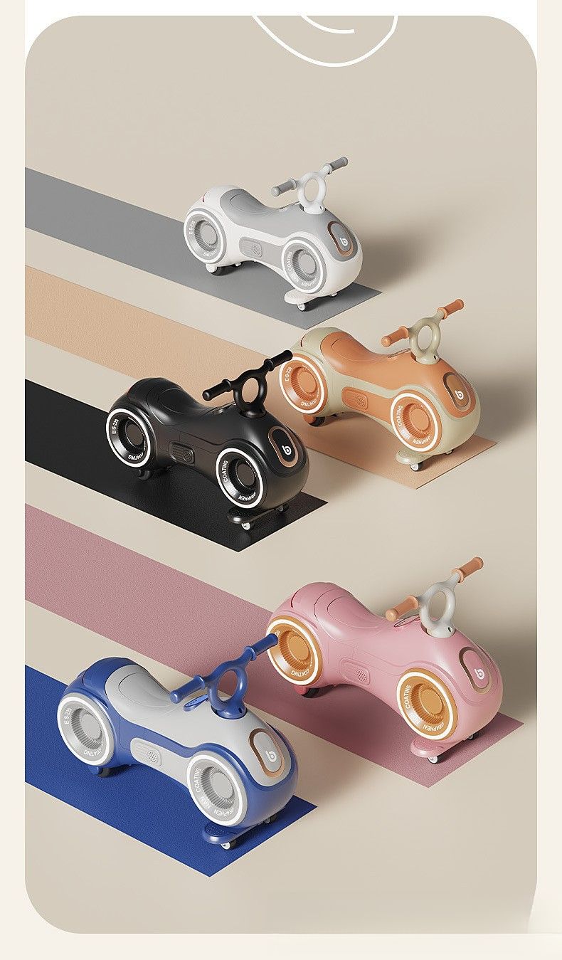 Peanut Twist Monopattino per bambini da 1 a 9 anni, giocattolo per neonati, regalo per il primo compleanno, auto_voghion.com