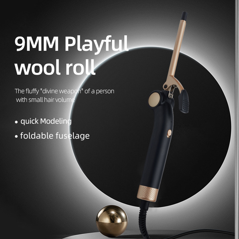 Neu Wolle Curl Keramik Eisen Trocken Und Nass Dual-use-Friseur Dauerwelle_voghion.com