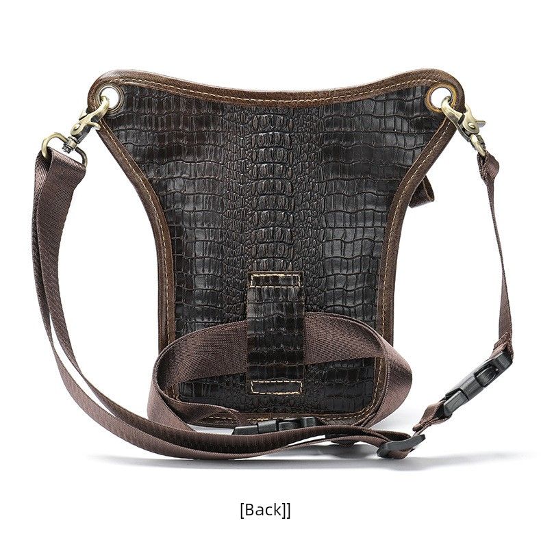 MVA New Arrival Outdoor Sports First Layer Cowhide Leg Bag_voghion.com