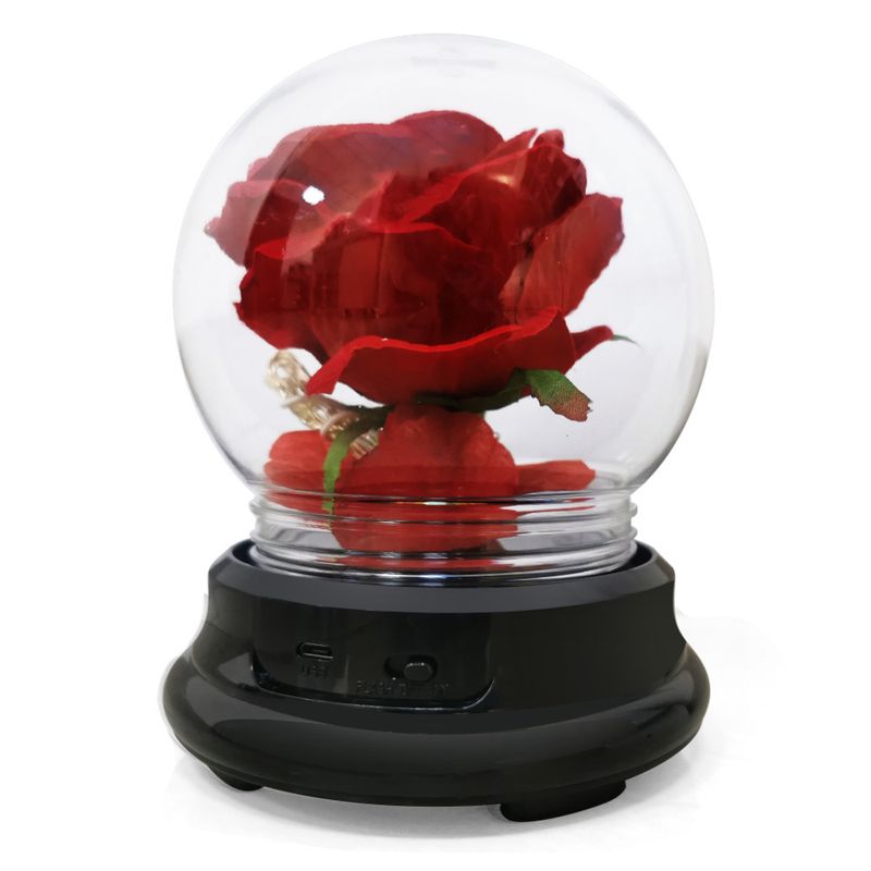 2 LED Mode Lighte Eternal Rose, ohranjena roža v stekleni kupoli, darilo za rojstni dan za materinski dan za dekleta, poročna zabava, dekoracija doma_voghion.com