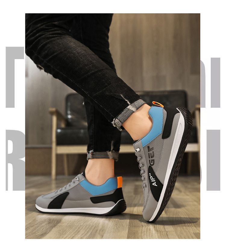 Step On Primavera 2024 Nuovo Forrest Gump Sports Board Running Uomo Casual Little White Scarpe Suola Spessa Estate_voghion.com