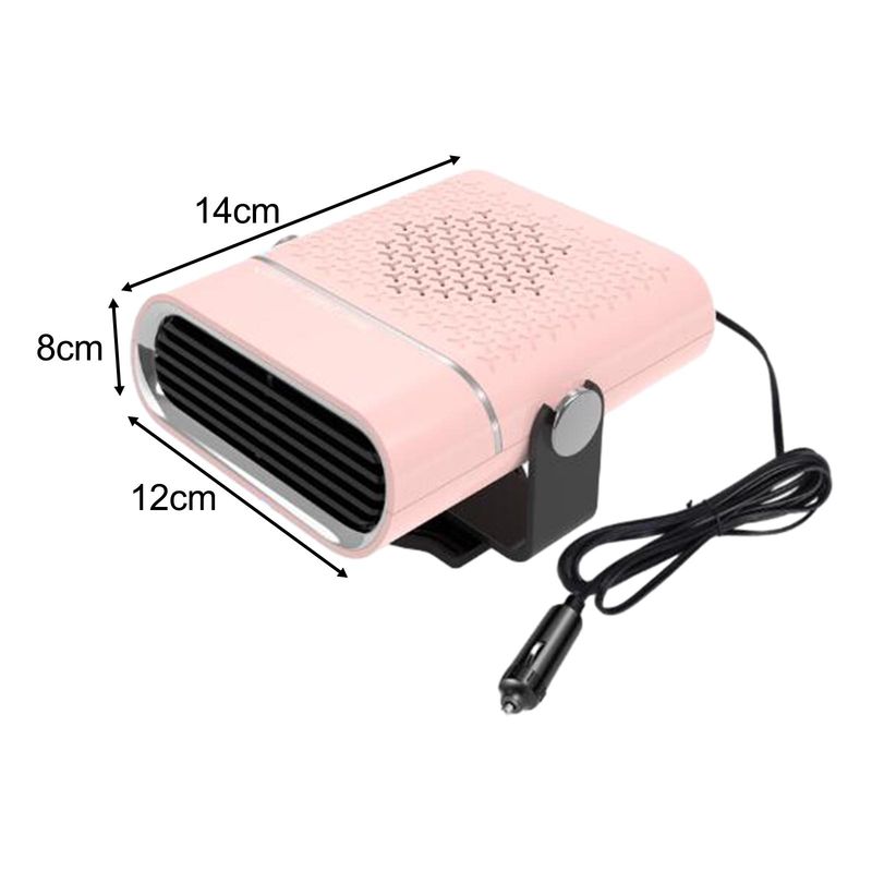 Autoverwarming voor de winter Compacte voorruitontdooier Ontwaseming Aansluiten op aansteker_voghion.com