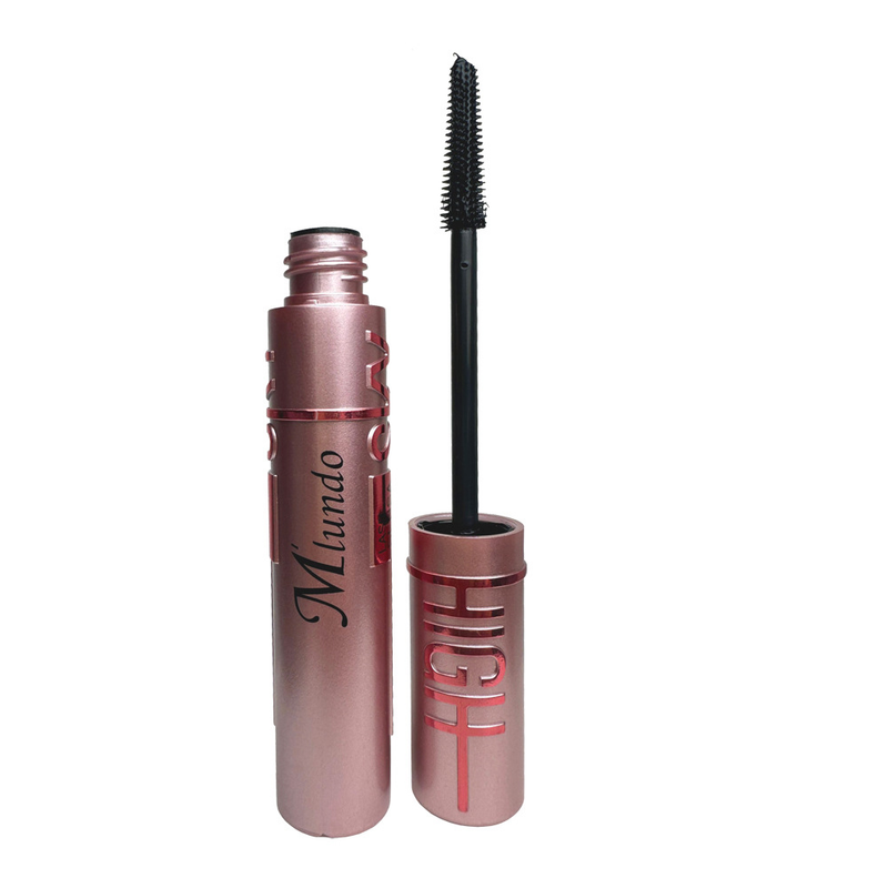 Mlundo film rich waterproof thick fiber long curling silicone brush head 4D eye black_voghion.com