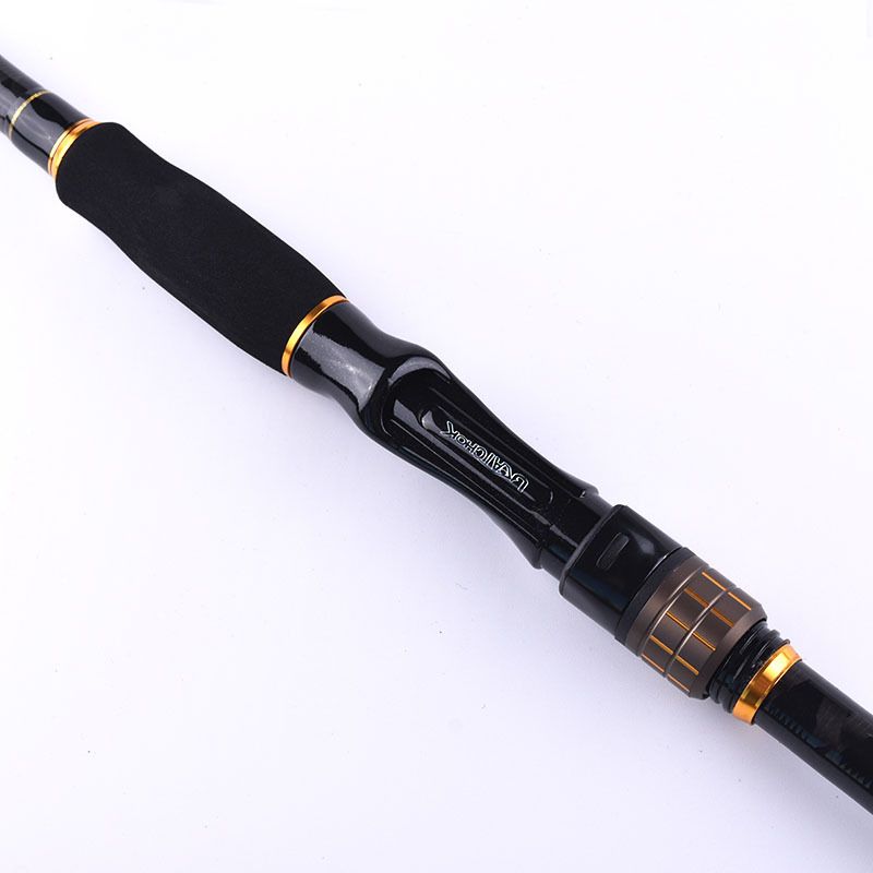 2.7/3.0m Two-Section MH Fishing For Bass, Light Iron Plate With Straight Handle, Powerful Shore Casting Lure Rod_voghion.com