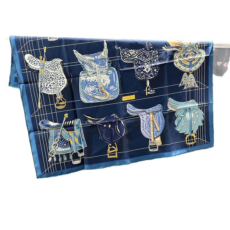 Sciarpa di seta di gelso 100% di alta qualità, arrotolata a mano, 90 quadrati, per donna, nuova primavera, grande, all'ingrosso_voghion.com