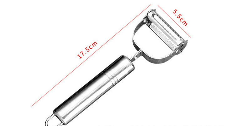Multifunctional Stainless Steel Vegetable And Grater Kitchen Tool Fruit Peeler Peeling Knife_voghion.com