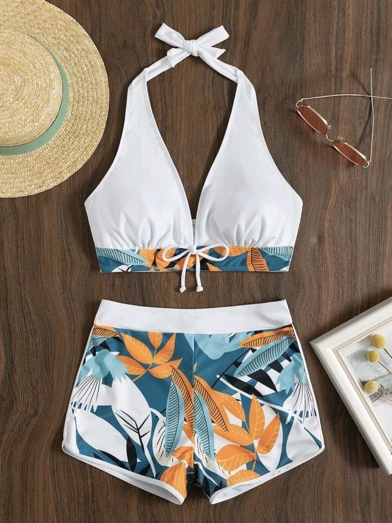 Kadın Giyim Seksi Yüksek Bel Bölünmüş Bikini Kadın Mayo_voghion.com