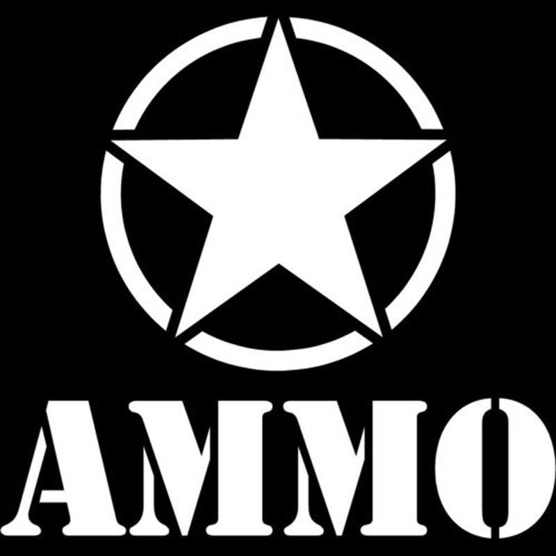 Reflexní samolepky na auto Samolepky na auto Osobnost Kreativní Pentagram MUŽICE Střelné zbraně Zbrojnice_voghion.com